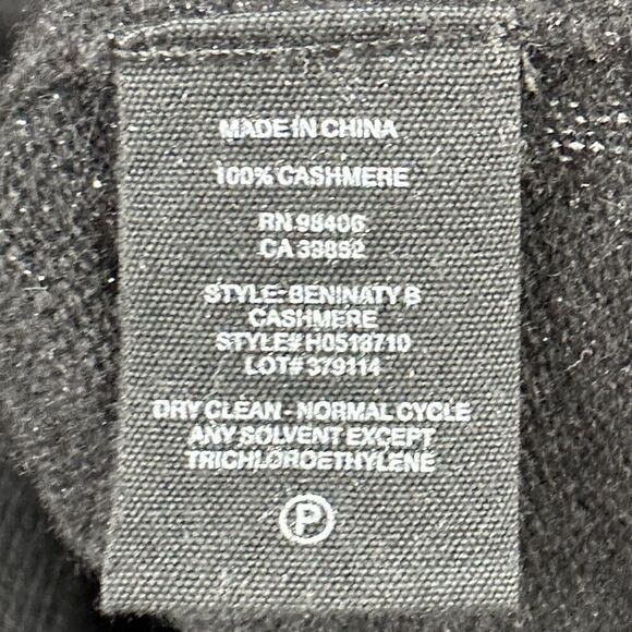 Theory Cashmere Tunic Sweater Womens P Beninaty B Side Slits Cozy Soft Knit Top* - Picture 4 of 12